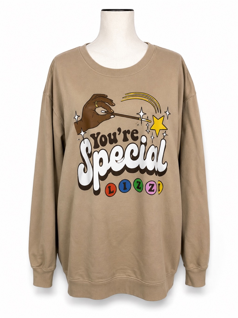 Lizzo The Special Tour “You’re Special” Sasha Be Fluting Sweatshirt 3X